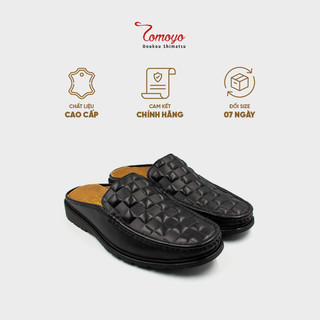 Giày Sục (Mule Shoes) Nam Da Thật Kiểu Dáng Thanh Lịch Tomoyo TMN24301