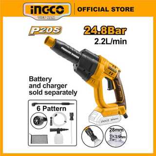 Máy rửa xe dùng pin 20v ingco cpwli2008