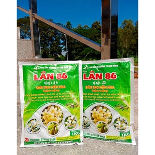 Lân 86- hạn chế nghẹt hoa, xử lý ra hoa trái vụ gói 1kg
