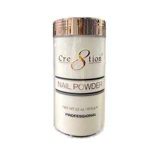 Bột đắp Crystal ( clear) hũ lớn 22oz (610gam) Cre8tion của Mỹ