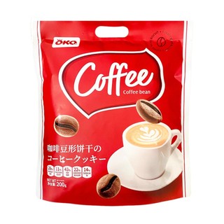 Bánh quy hình hạt cà phê okq 200g