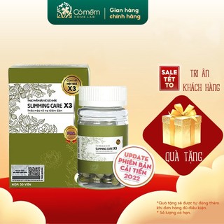 Giảm cân slimming care x3 giảm béo nhanh và mạnh, phù hợp mọi loại cơ địa chai lỳ