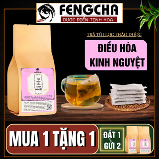 Trà điều hòa kinh nguyệt Fengcha giảm đau bụng, hết bế tắc kinh bịch 30 gói lọc