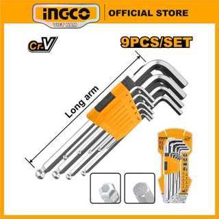 Bộ 9 chìa lục giác thép CRV cao cấp HHK12091