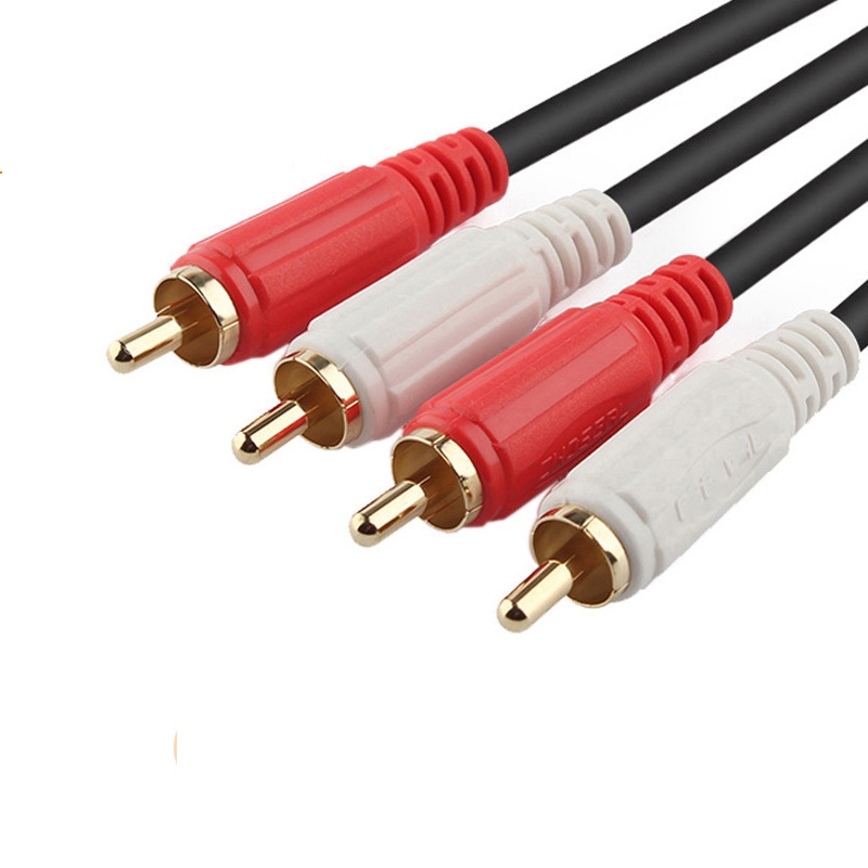 Dây cáp AV/RCA 2 đầu hoa sen đực ra 2 đầu hoa sen đực Heinler Q401