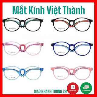 HCM gọng kính cận cho bé SIÊU DẺO CHỐNG GÃY làm được cận viễn loạn GB02