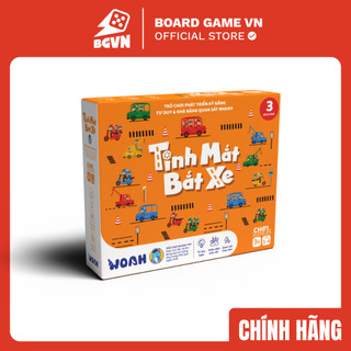 WOAH| Đồ chơi Tinh mắt bắt xe cao cấp cho bé từ 3 tuổi