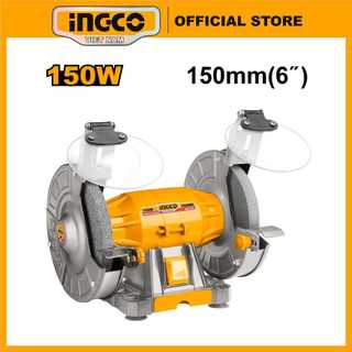 Máy mài đá 2 đầu, máy mài 2 đá ingco bg61502 công suất 150w, đá mài 150mm tốc độ không tải 2950 v/p