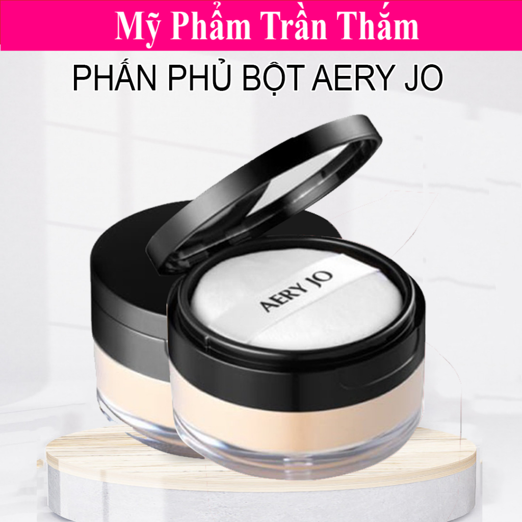 Phấn phủ bột Aeryjo siêu mịn thích hợp cho mọi da