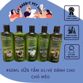 450ml sữa tắm olive dành cho chó mèo🐶fat rabbit🐱freeship🐱hỏa tốc nội thành