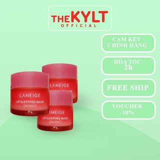 Mặt Nạ Ngủ Môi Lip Sleeping Laneige 3g và 20g Hàn Quốc dưỡng môi chống nứt nẻ