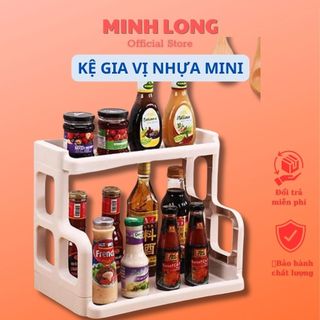 [FREESHIP❤️] KỆ ĐỂ GIA VỊ ĐA NĂNG NHÀ BẾP 2 TẦNG LOẠI CAO CẤP