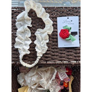 Turban băng đô ren Hàn xinh xắn cho bé