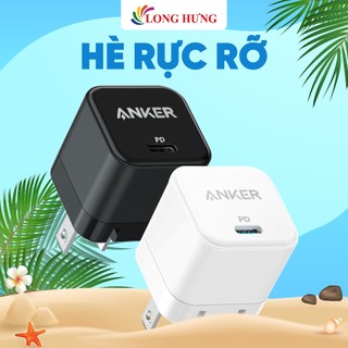 Cốc sạc Anker PowerPort III 1Type-C 20W PD Cube A2149 - Hàng chính hãng