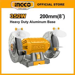 Máy mài hai đá, máy mài đá 2 đầu ingco bg83502 công suất 350w, đường kính đá mài ø 200mm