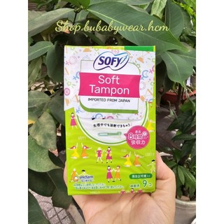 Băng vệ sinh Tampon Sofy Unicharm siêu thấm 9 miếng - Japan