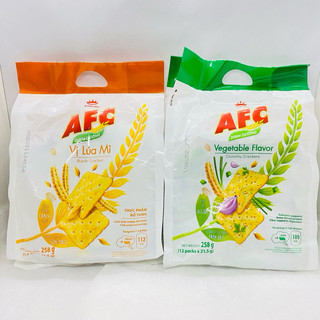 Túi Bánh AFC vị Rau 258g mẫu mới