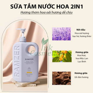 SỮA TẮM RAMZER LOẠI 1 LÍT