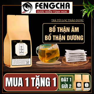  Trà bổ thận Fengcha bổ thận âm , bổ thận dương , cân bằng âm dương trong thận bịch 30 gói lọc