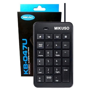 [FREESHIP] BÀN PHÍM SỐ MÁY TÍNH MIKUSO KB-047U TIỆN LỢI