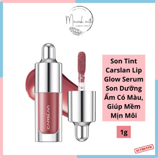 Son Tint Carslan Lip Glow Serum Son Dưỡng Ẩm Có Màu Nhạt Giúp Mềm Mịn Và Căng Mọng mini 1g