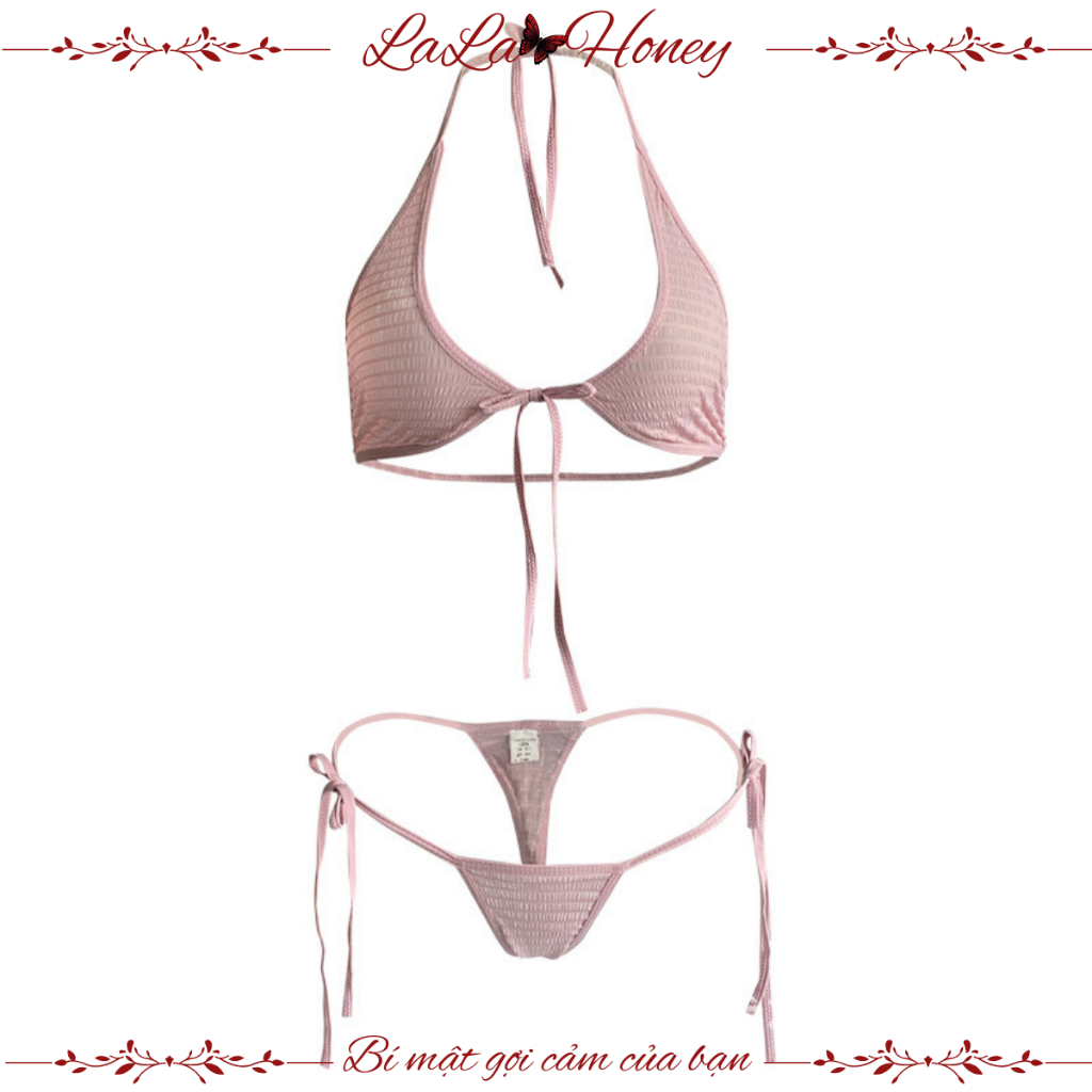 Set Bộ Đồ Lót Nữ Lọt Khe Sexy Xuyên Thấu Gợi Cảm, Bộ Nội Y Lingerie Sexy Lọt Khe Gợi Cảm Cho Nữ - LALA HONEY | BigBuy360 - bigbuy360.vn