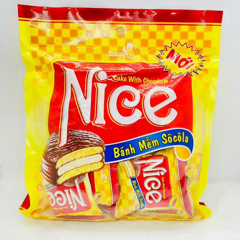 Bánh Nice socola mềm gói 200g