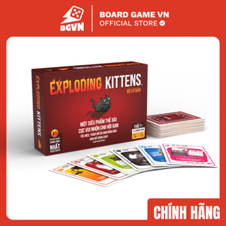 Exploding Kittens | Mèo nổ | Card game vui nhộn | Chính thức độc quyền tại Việt Nam | Board Game VN