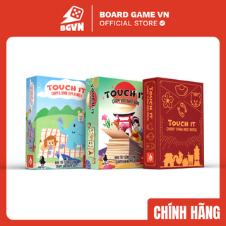 Touch it | Board game, trò chơi giáo dục rèn luyện cảm giác, trí tưởng tượng dành cho trẻ em | Board Game VN