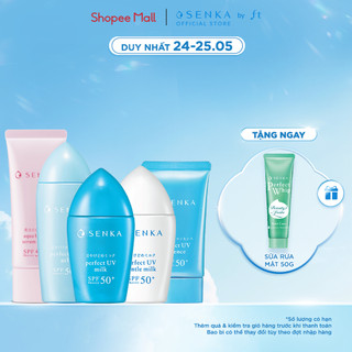 Chống Nắng Senka Bảo Vệ Toàn Diện Với 7 Màng Lọc Chống Nắng 40ml - 80ml