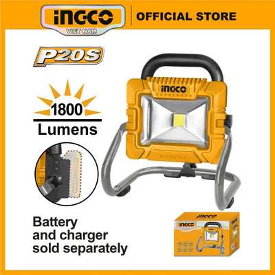 Đèn làm việc dùng pin INGCO CWLI2025 20V (Chưa bao gồm pin và sạc đi kèm)