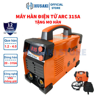 Máy hàn điện tử máy hàn que ARC 315A đủ phụ kiện công nghệ VRD chống giật tải lớn bảo hành 12 tháng