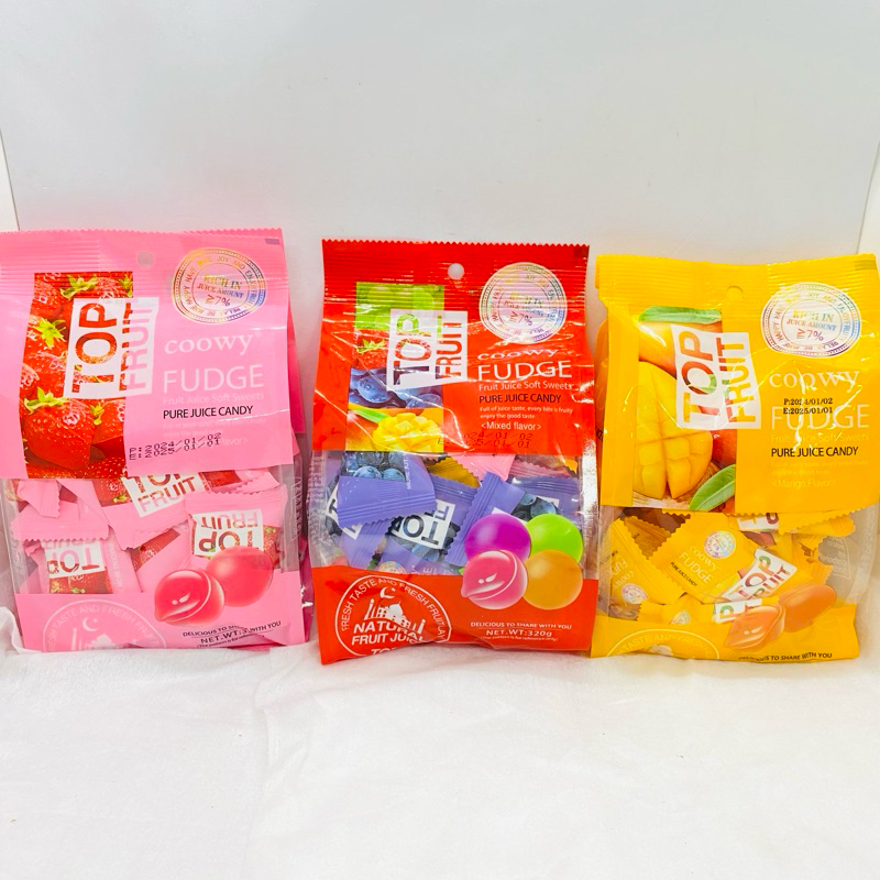 Kẹo Dẻo Trái Cây Top Fruit 320g