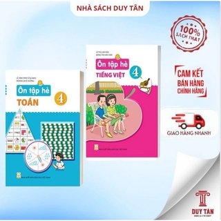 Sách - combo ôn tập hè toán + tiếng việt 4