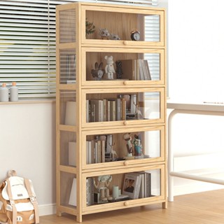 tủ sách gỗ lắp ráp cửa trong decor trang trí bền đẹp, tủ gỗ để hồ sơ, tài liệu cho văn phòng sang trọng cao cấp