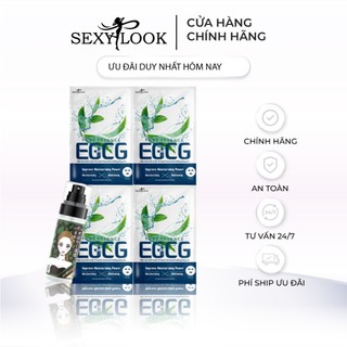 Combo Mặt Nạ Trà Xanh Hỗ Trợ Dưỡng Trắng Da và Xịt Khoáng Tràm Trà SEXYLOOK