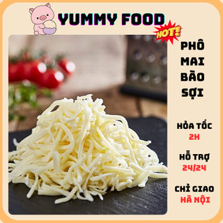 Phô mai bào, kéo sợi mozzarella cho bé, kéo sợi tốt, nhiều dinh dưỡng cắt lẻ