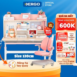  Bộ Bàn Học DERGO LEO X1200 - C5D Kích Thước 1m2 Chống Gù Chống Cận