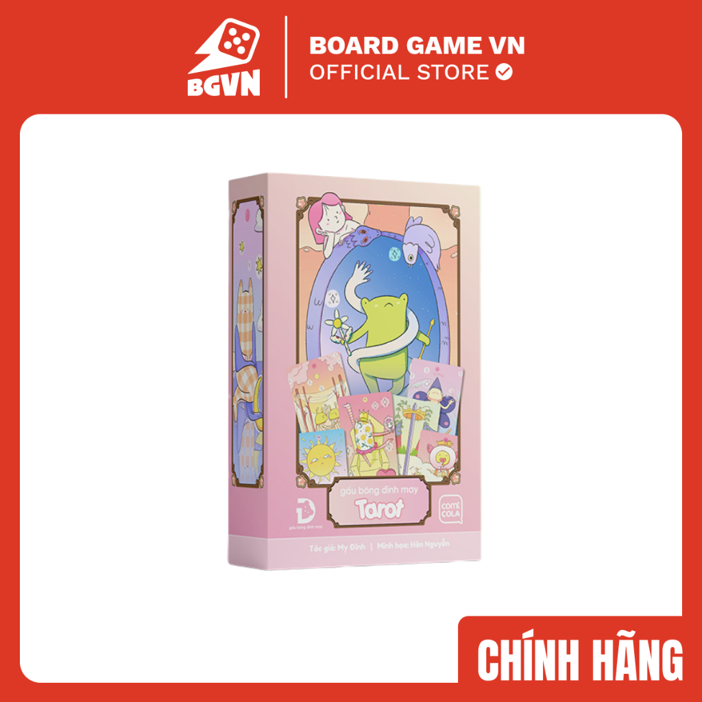 Board Game VN | Bộ bài Tarot Gấu bông Đình May | Comicola