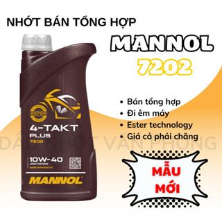 Nhớt Mannol 7202 10W40 semi synthetic ester