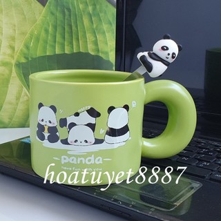 Ly sứ gấu trúc Panda dễ thương, cốc sứ quà tặng Panda