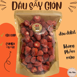  500Gr Dâu Tây Đà Lạt Sấy Thăng Hoa Giá Tốt Nhất -Đặc Sản Đà Lạt Như Thiên 