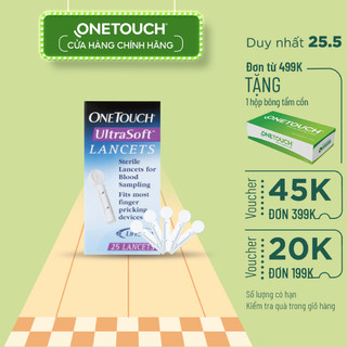Kim lấy máu OneTouch Ultrasoft 25