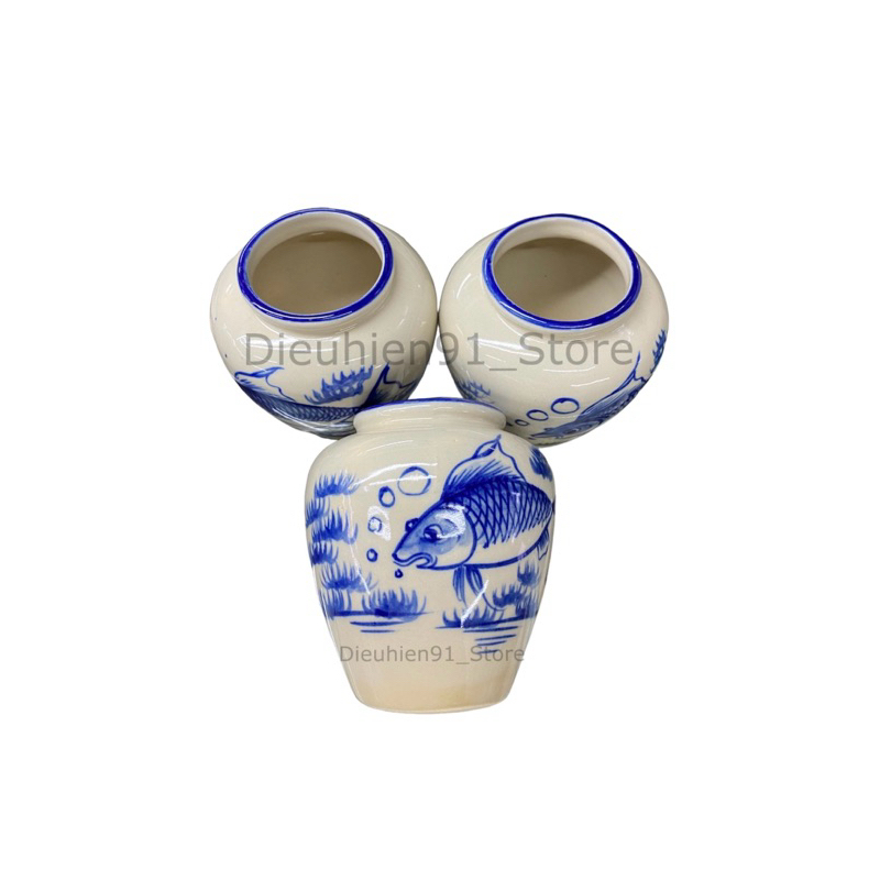 Lu bia/ Lu uống nước - Cốc bia, nước ép, trà sữa decor Mẫu Cá