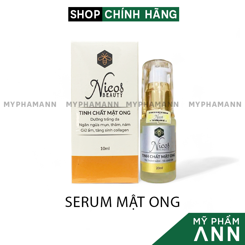 Serum Tinh Chất Mật Ong Nicos Beauty Chính Hãng Thanh Nhi House - 8936099123387