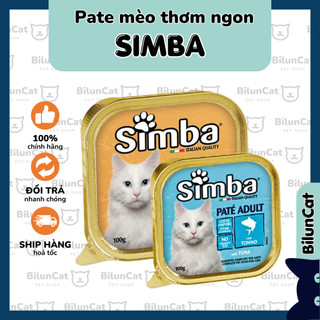 Pate Simba cho mèo 100gr xuất xứ Ý