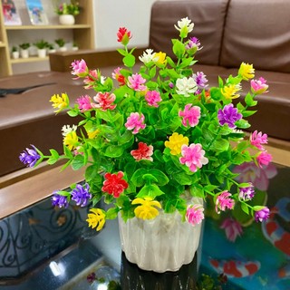 Cắm sẵn - Hoa giả - Cành Baby xiu 34cm - Hoa lài siêu dễ thương cắm chiêm điểm tuyệt đẹp