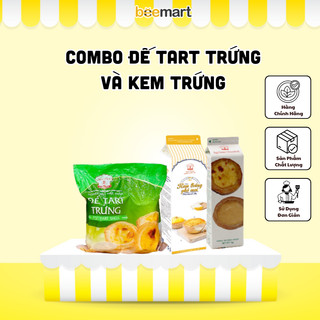Combo Làm Bánh Tart Trứng - Combo gồm đế tart và kem trứng