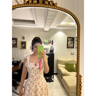 [Sẵn Hàng]♥️Đầm,Váy Maxi Hoa Nhỏ(ảnh thật)Size S,M