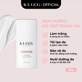 Kem dưỡng trắng WHITEWISH, làm sáng da tối ưu giúp mờ thâm, đều màu da mini size 5ML KA GCG